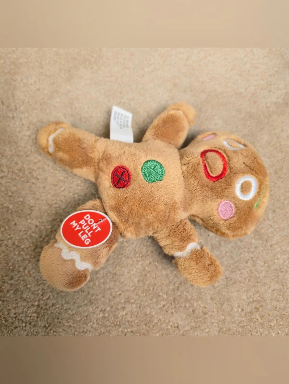 Cvs Gingerbread Man Occasions Gingerbread Man Pull Leg String Talking Plush
